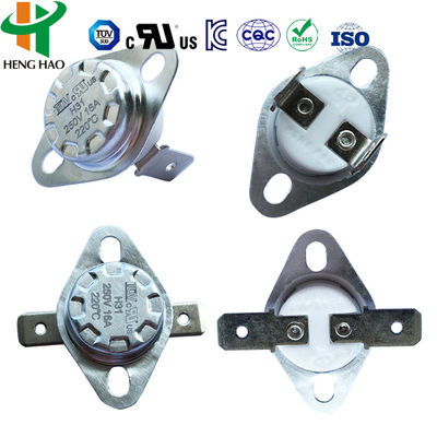 250V 16A 温度調節器 KSD301 KSD301-V 温度調節器 KSD301-R 温度調節器
