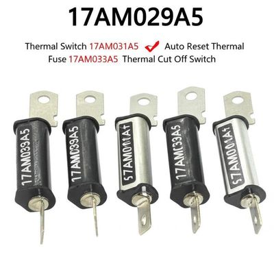 17AM029A5 熱スイッチ 17AM031A5 自動リセット 熱ファイューズ 17AM033A5 熱切断スイッチ