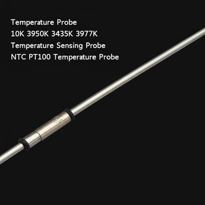 温度探査機 10K 3950K 3435K 3977K 温度センサー探査機 NTC PT100 温度探査機