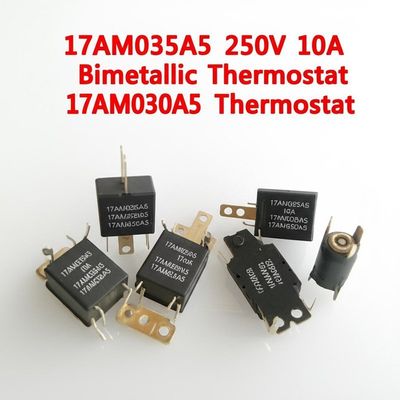17AM035A5 250V 10A 二金属温度調節器 17AM028A3 17AM029A5 17AM030A5 温度調節器