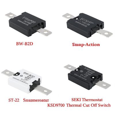 BW-B2D KW9700 スナップアクション サーモスタット ST-22 SEKI サーモスタット KSD9700 熱切断スイッチ