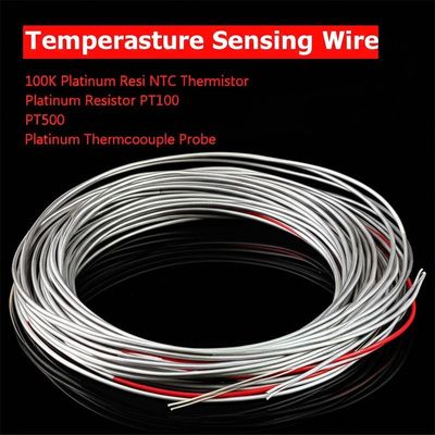 温度センサーワイヤ 100K プラチナレシ NTC サーミストール プラチナレジスタ PT100 PT500 プラチナ熱対探査機