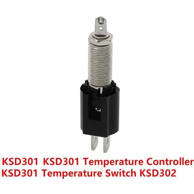KSD301 サーモスタット バイメタルサーモスタット 100000サイクル 250V 16A および 0-250℃ 温度範囲