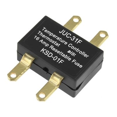 JUC-31F 温度調節器 温度調節器 16Amp リセット可能なシューズ KSD-01F